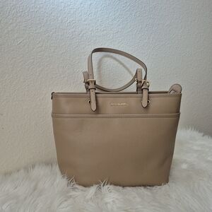 Michael Kors Winston Tan Leather Tote Bag